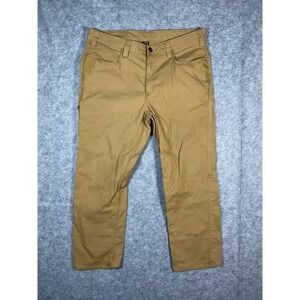Milwaukee Work Pants Tan Canvas Utility Carpenter Mens 40x30 Tagged